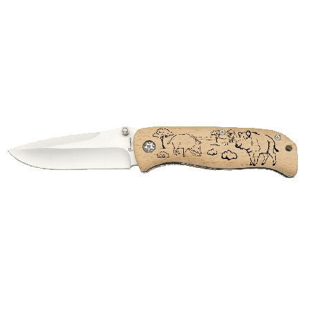 COLTELLO LEGNO CINGHIALE