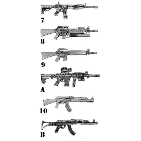 LONG WEAPON PINS