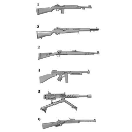 LONG WEAPON PINS