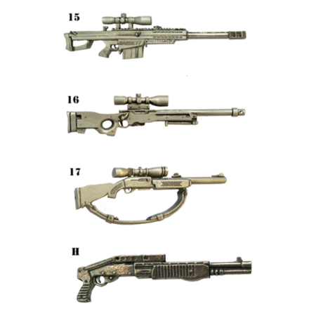 LONG WEAPON PINS