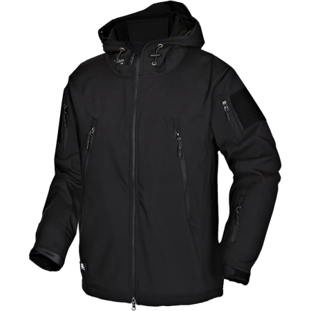 GIACCA SOFT SHELL DARK BLACK