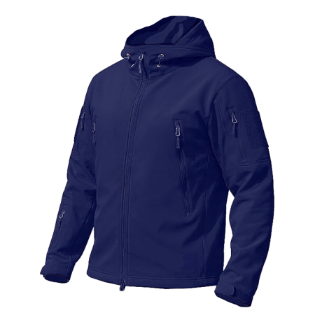 GIACCA SOFT SHELL BLUE NAVY