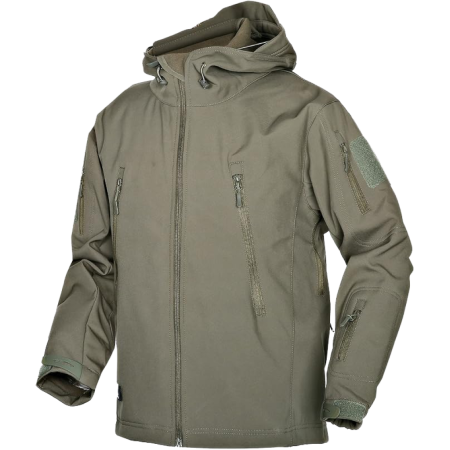 GIACCA SOFT SHELL LIGHT ARMY