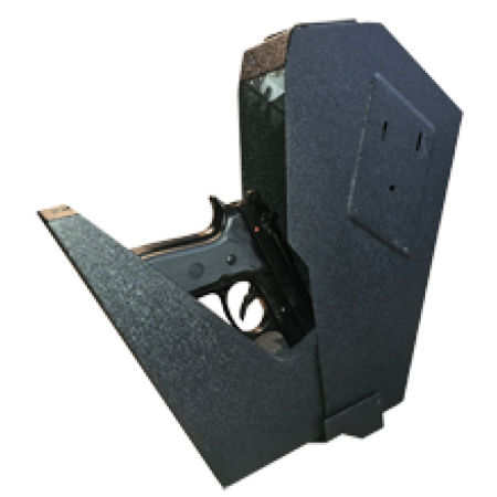 WALL MOUNTED GUN SAFETY BOX