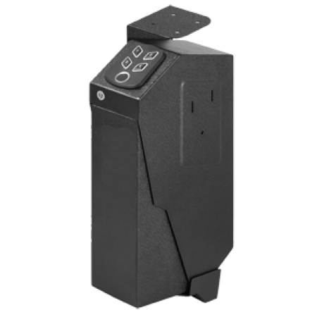 WALL MOUNTED GUN SAFETY BOX