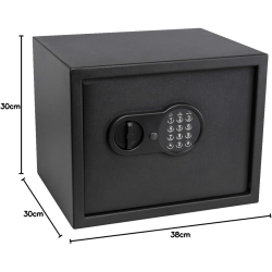 CASSETTA DI SICUREZZA DA ARMADIO CON TASTIERA