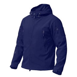 GIACCA SOFT SHELL BLUE NAVY